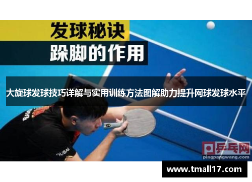 大旋球发球技巧详解与实用训练方法图解助力提升网球发球水平